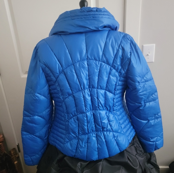 Guess blue puffer jacket - Picture 3 of 6